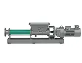 ZN-LD open hopper screw pump front view